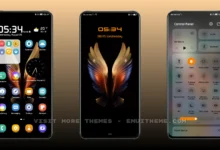 Samsung W2021 EMUI Theme