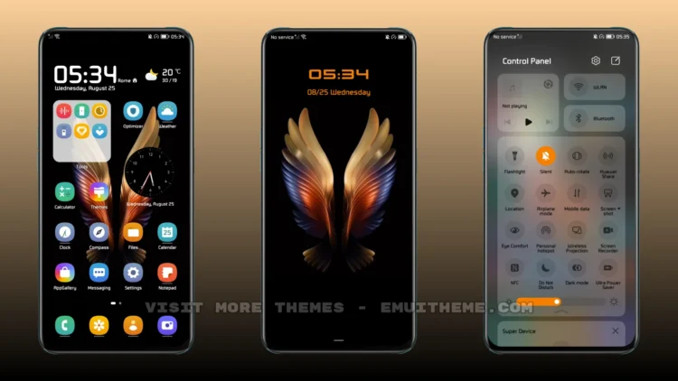 Samsung W2021 EMUI Theme