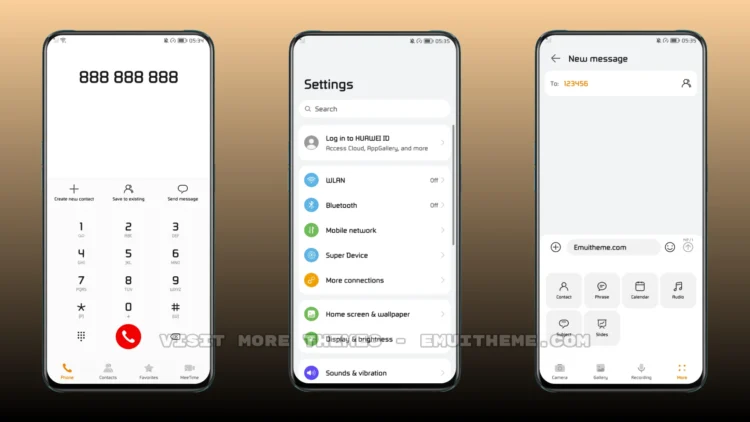 Samsung W2021 EMUI Theme