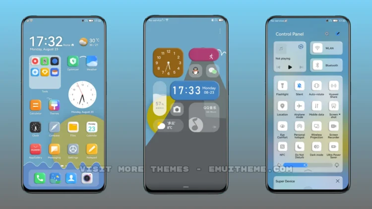 Sea 12 EMUI Theme