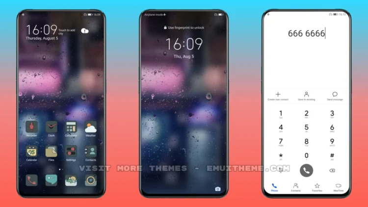 Spiritual Dark EMUI Theme