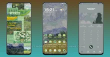Van Gogh paintings EMUI Theme