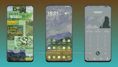 Van Gogh paintings EMUI Theme