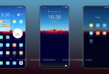 Volcanic Tower EMUI Theme