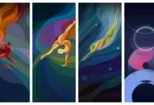 ZTE Axon 30 5G Stock Wallpapers