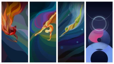 ZTE Axon 30 5G Stock Wallpapers
