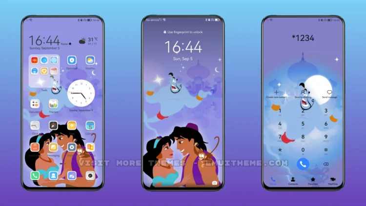 Allah Djinn EMUI Theme