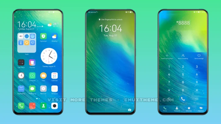 Aurora Sky EMUI Theme
