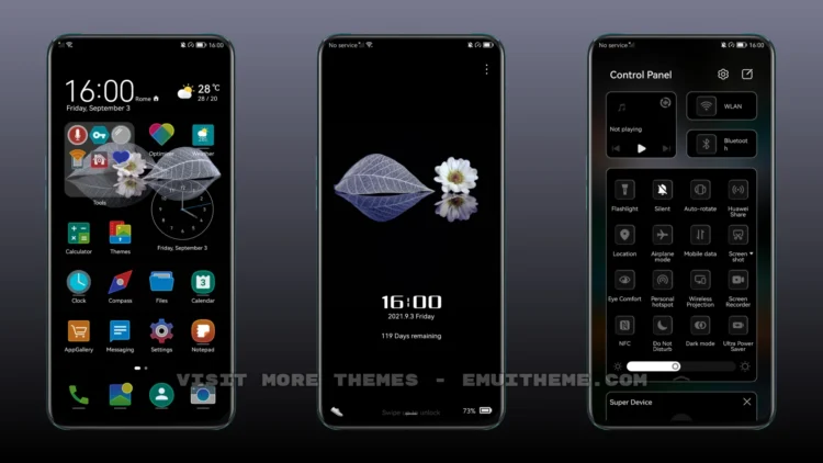 Black Out EMUI Theme