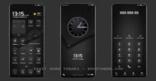 Business Dark V2 EMUI Theme