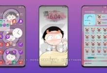 Chibi Maruko v2 EMUI Theme