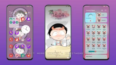Chibi Maruko v2 EMUI Theme