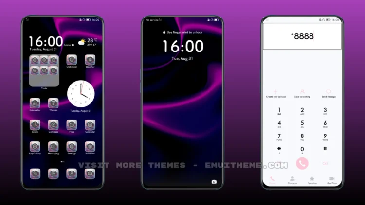 Color Mosaic EMUI Theme