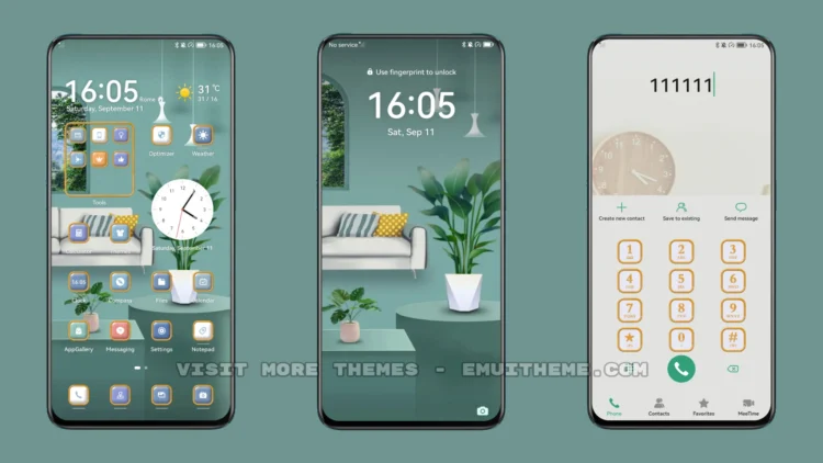 Comfortable Life EMUI Theme