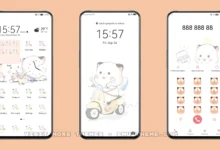 Cute Bear v5 EMUI Theme