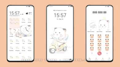 Cute Bear v5 EMUI Theme
