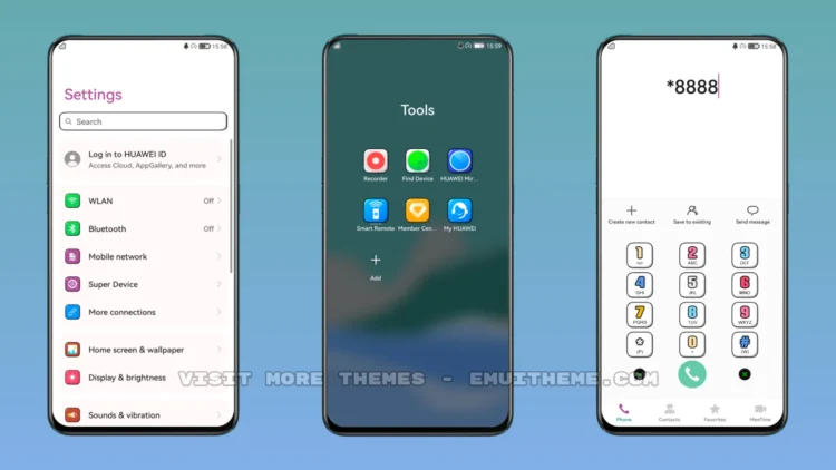 Deep River EMUI Theme