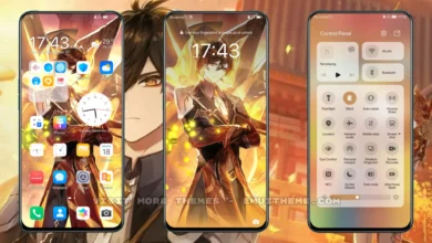 Genshin Impact - Zhongli EMUI Theme