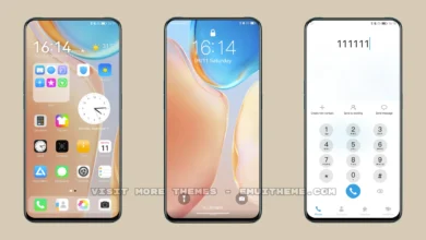 Golden iOS EMUI Theme