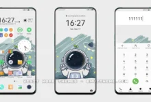 Happy Astronaut EMUI Theme