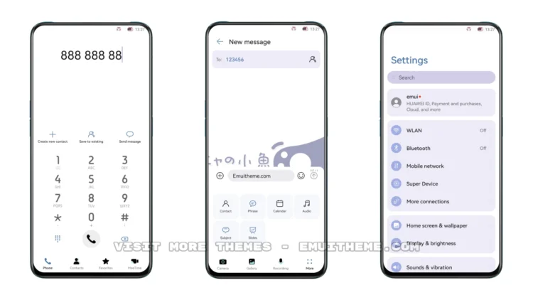 Miao Cat EMUI Theme