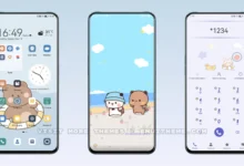 Milk and Mocha Bear v5 EMUI Theme