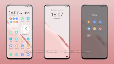 Minimal Abstract EMUI Theme