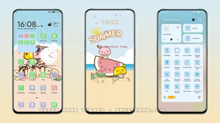 Mushroom Boy EMUI Theme