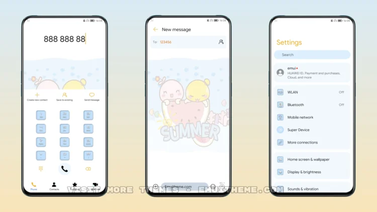 Mushroom Boy EMUI Theme
