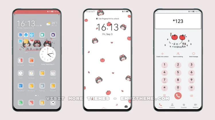 One Apple EMUI Theme