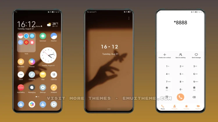 Round v2 EMUI Theme