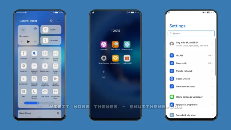 Sail 3D EMUI Theme