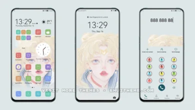 Sailor Moon v8 EMUI Theme