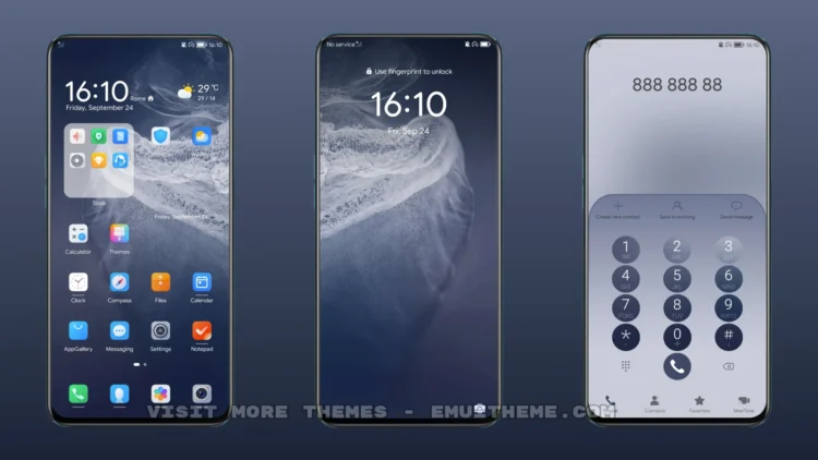 Shallow Sand EMUI Theme
