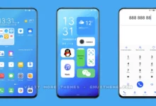 Shinning Blue EMUI Theme