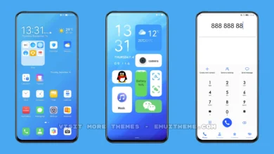 Shinning Blue EMUI Theme