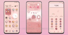 Strawberry for You EMUI Theme