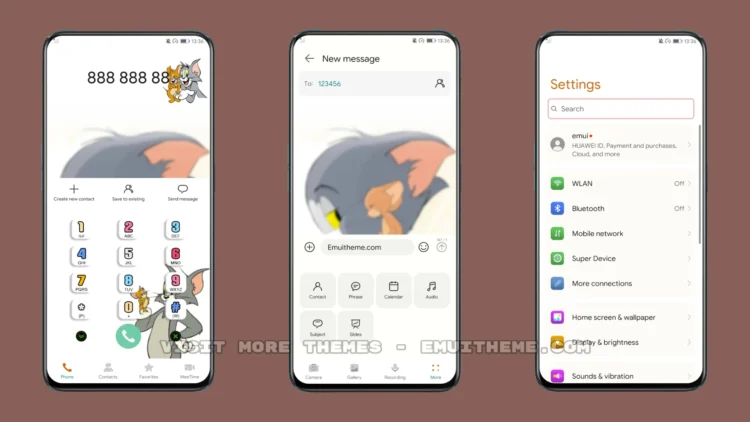 Tom and Jerry v6 EMUI Theme