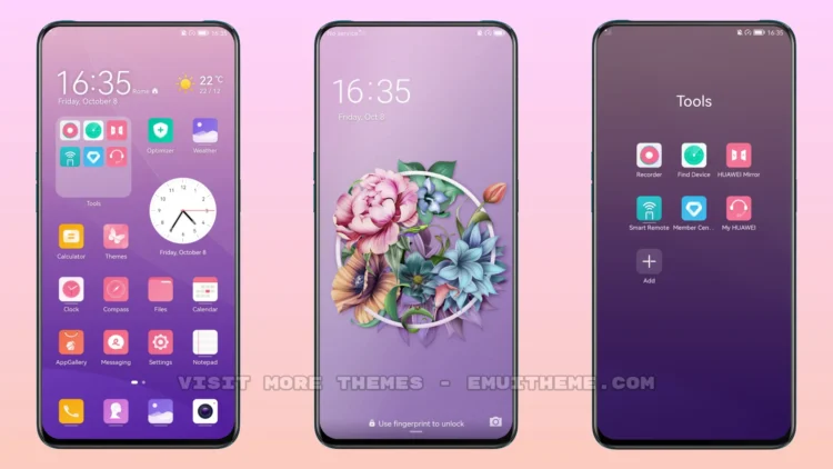 360 OS 3.0 - Flower EMUI Theme