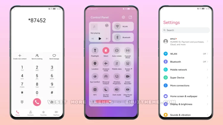 360 OS 3.0 - Flower EMUI Theme