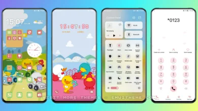 4 Little Ducks EMUI Theme