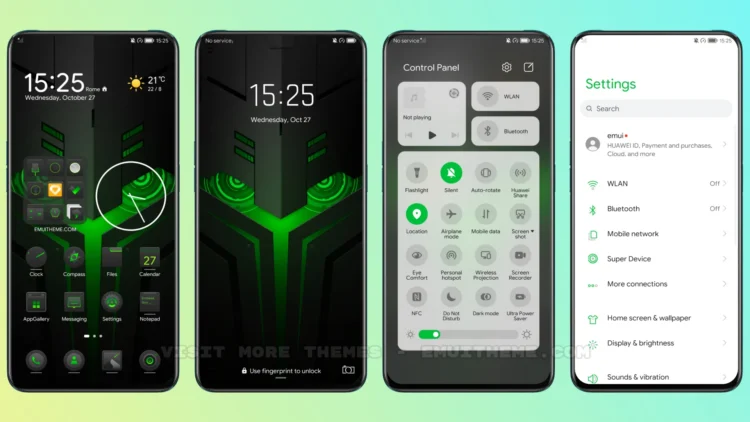Black Shark 3 EMUI Theme