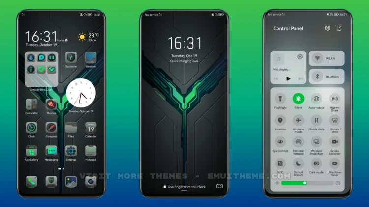 Black Shark2 - SMA EMUI Theme