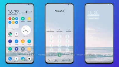 Blue Sea EMUI Theme