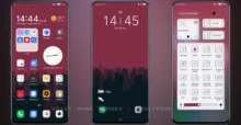 City Red EMUI Theme