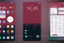 City Red EMUI Theme