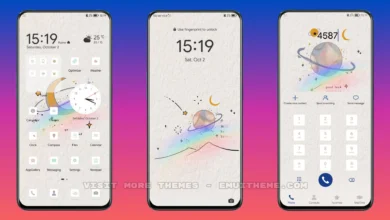 Color Space EMUI Theme
