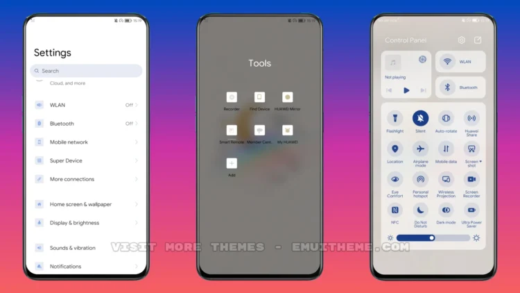 Color Space EMUI Theme