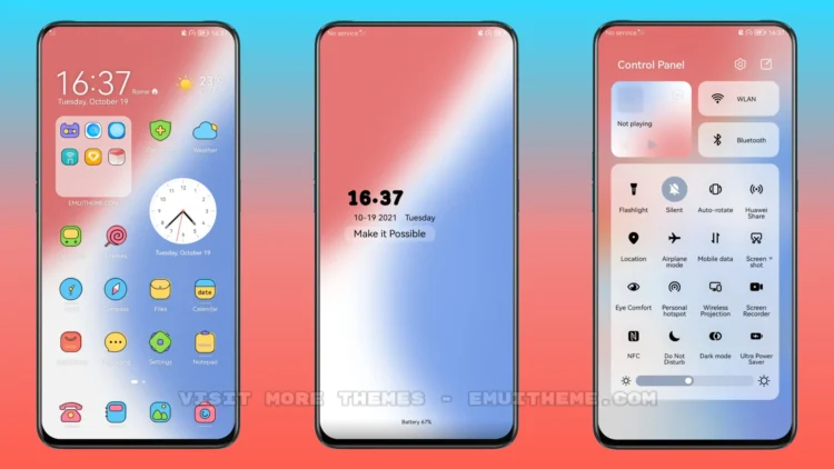 Colorful OS v19 EMUI Theme