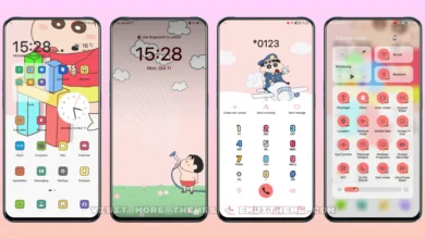 Crayon Shin-Chan v8 EMUI Theme